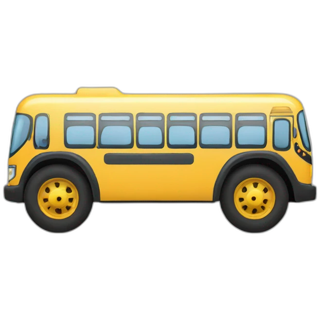 bus with services emoji