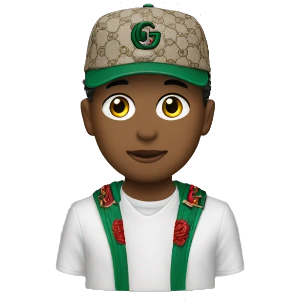 Casquette gucci emoji