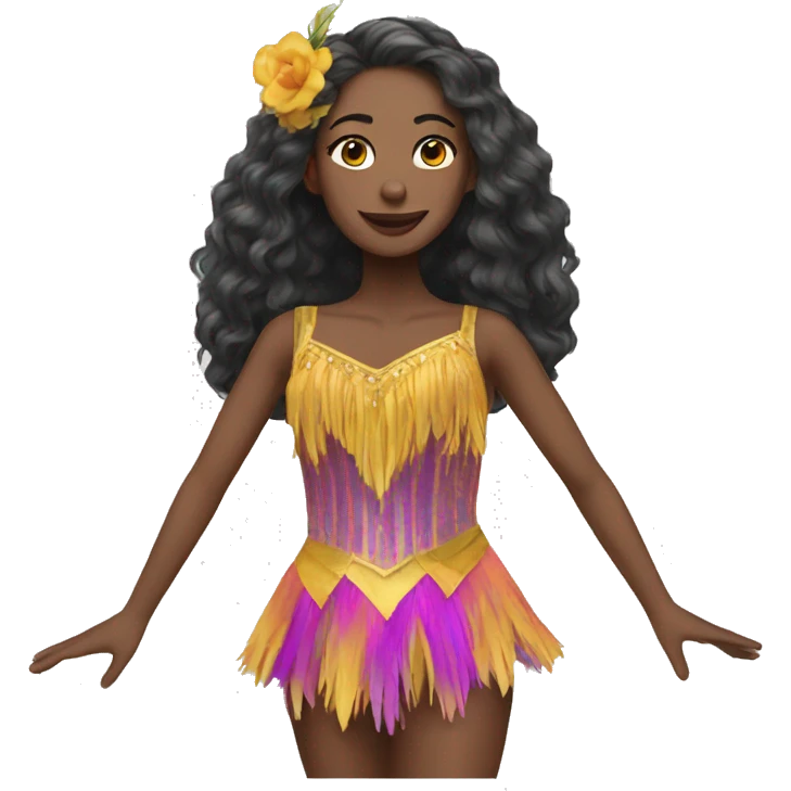 Dance costume emoji
