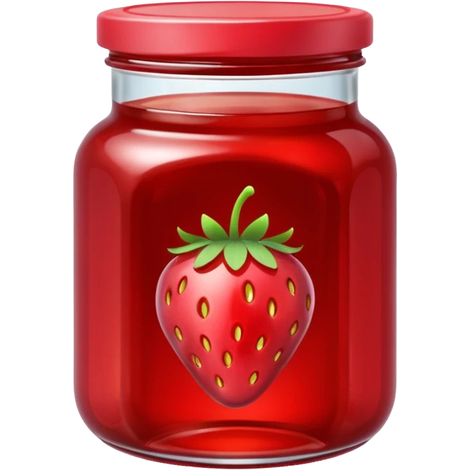 jar of strawberry jam' emoji