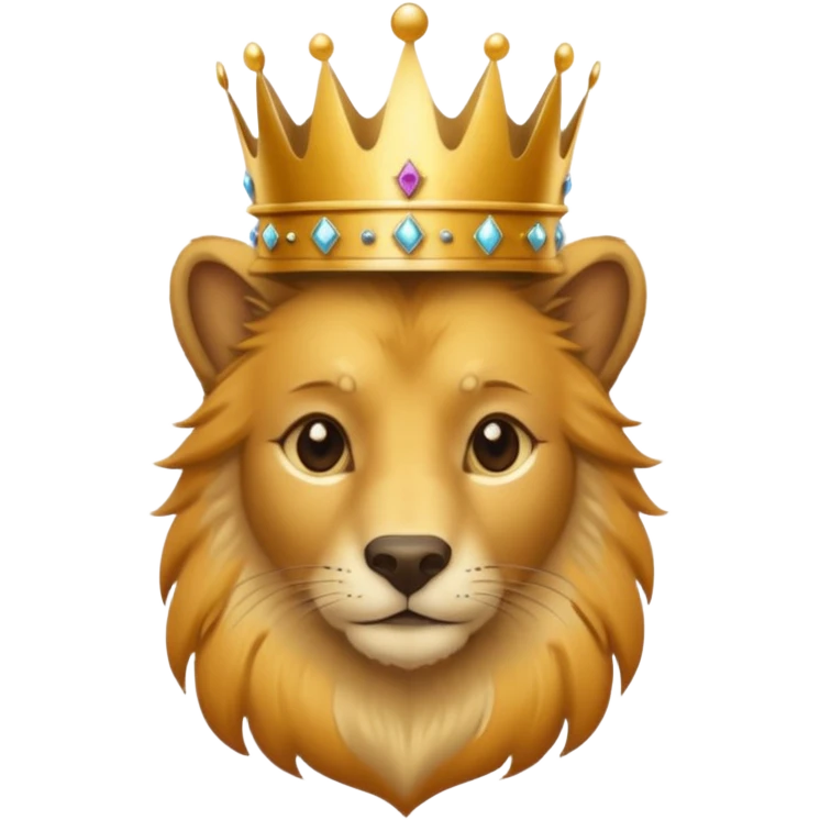 animal with crown  emoji