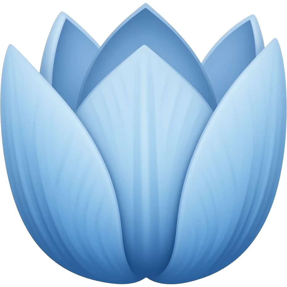 an emoji similar to the tulip but blue (🌷 -> blue) similar to an Agapanthus emoji