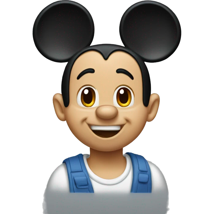 Mickey Mouse emoji
