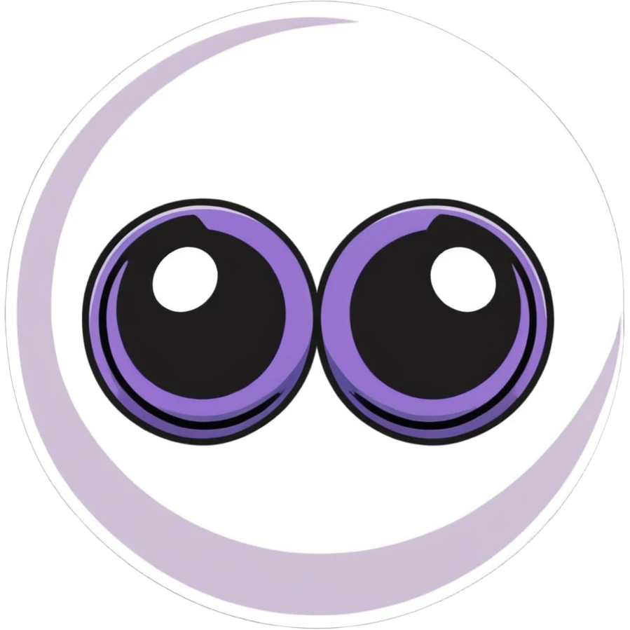 realistic eyeball emoji