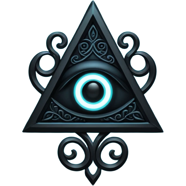 Make a blacj magic symbol emoji