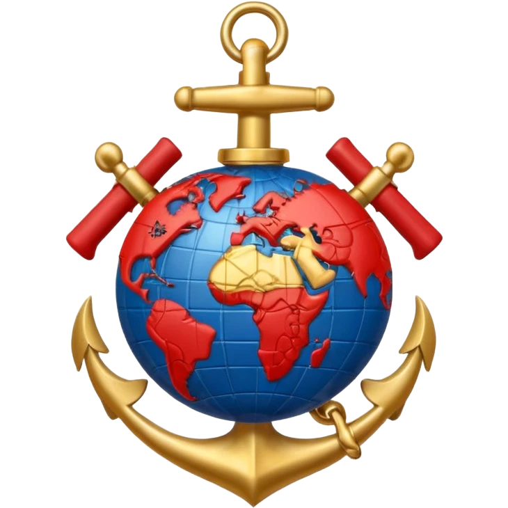 create a US marines logo emoji