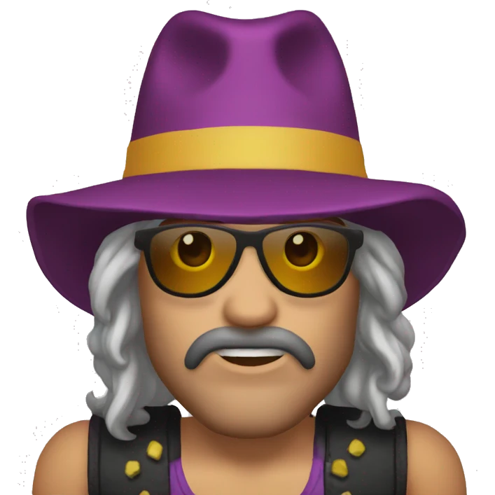 Macho man emoji