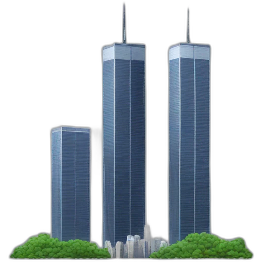 Twin towers emoji