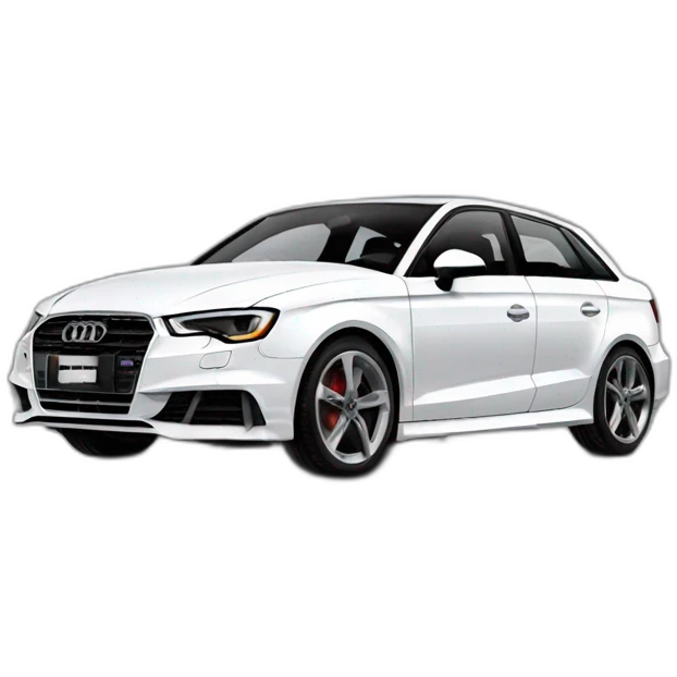 Audi s3 blanche emoji