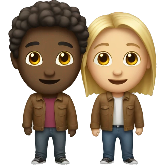 two friends emoji