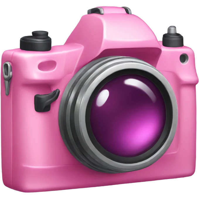 pink camera emoji  emoji