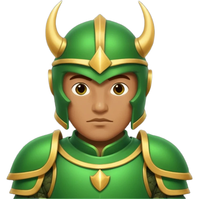 night guard with green armour emoji