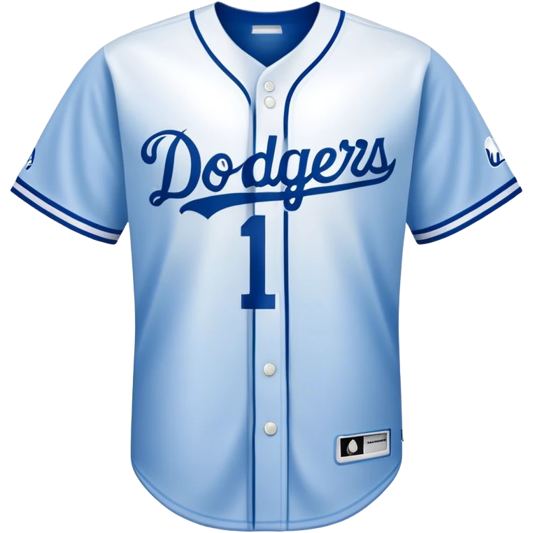 Dodgers jersey emoji