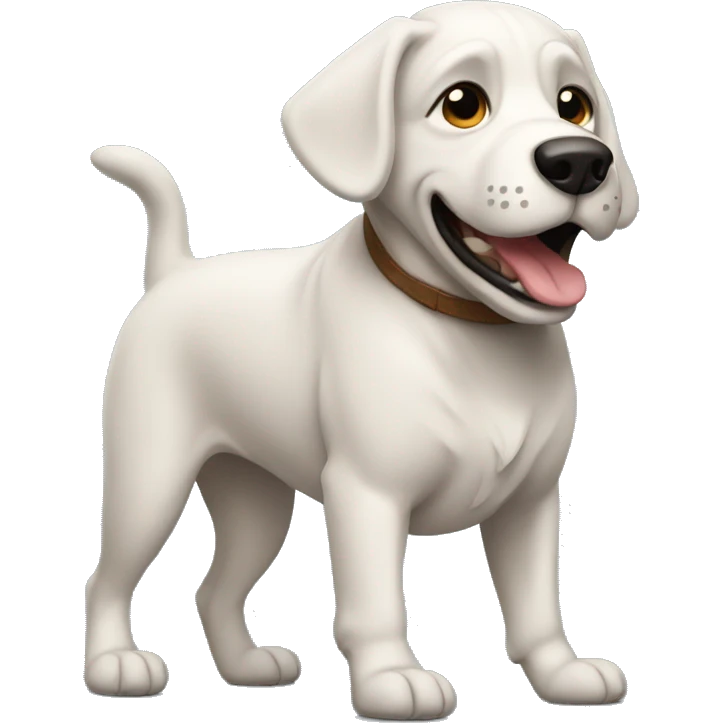 perro nadando  emoji