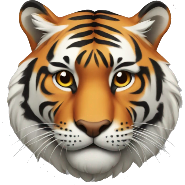 Tiger head  emoji