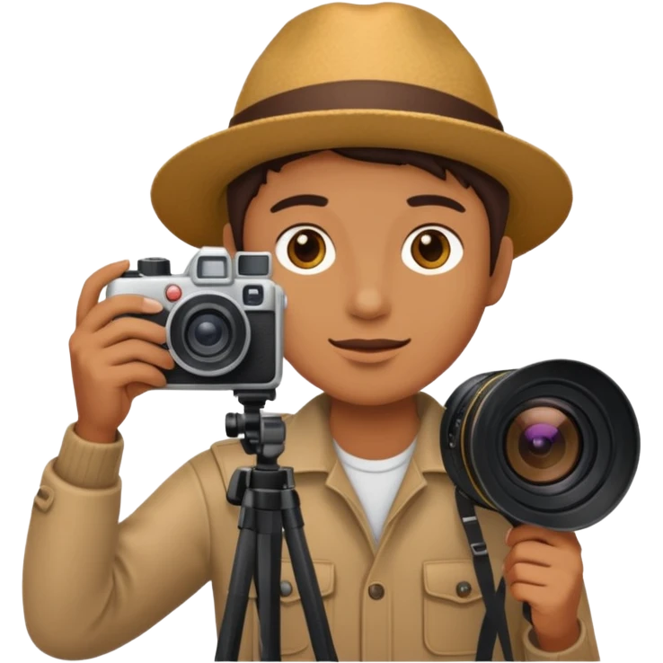 to take photos emoji