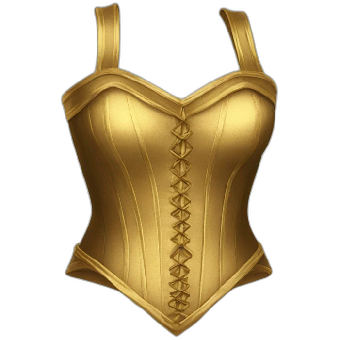 golden bodice emoji