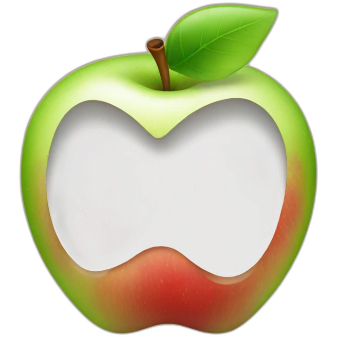 Apple logo emoji
