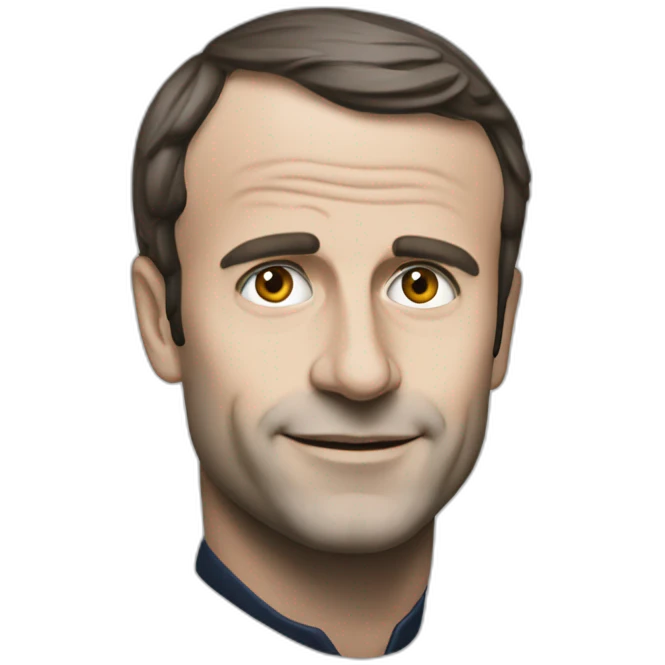 Macron en colère  emoji