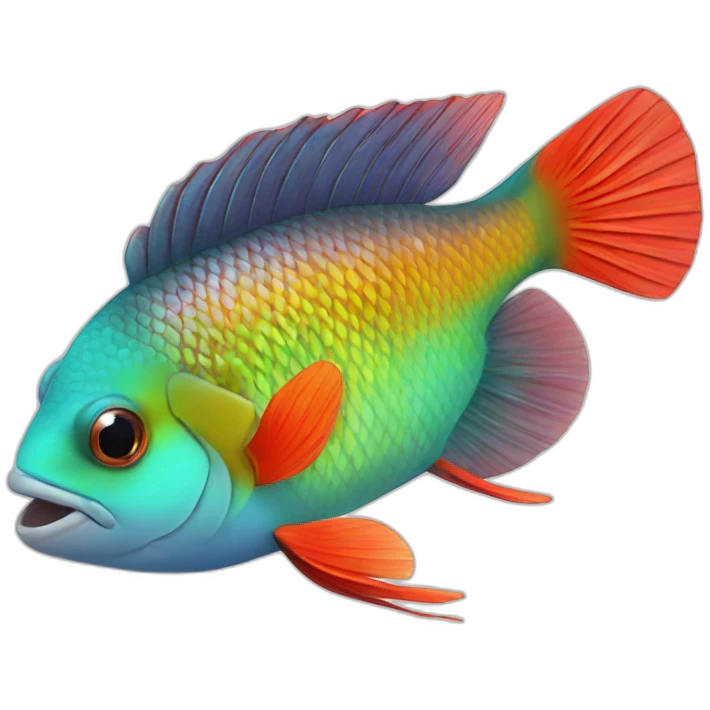 Parrot fish emoji