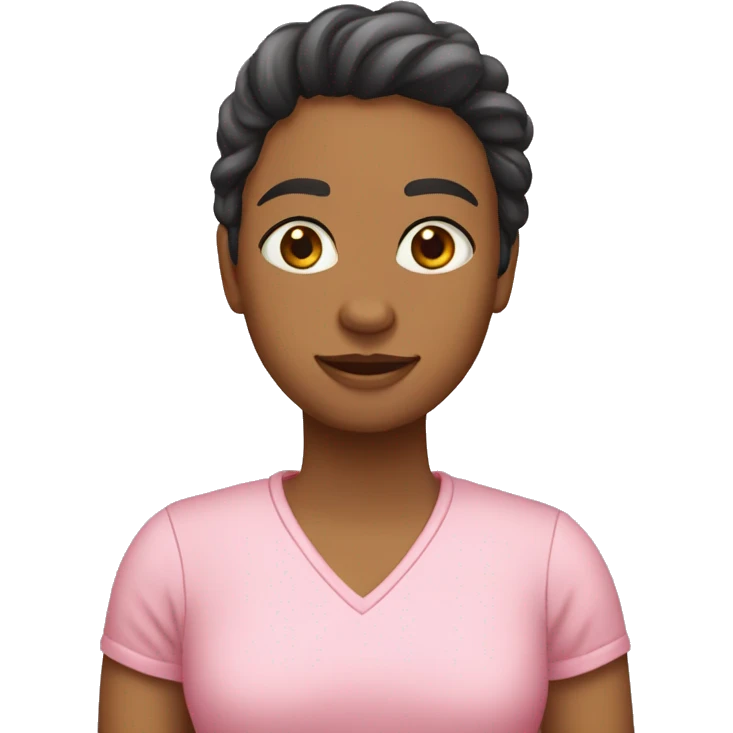 Бабушка в розовом платье  emoji