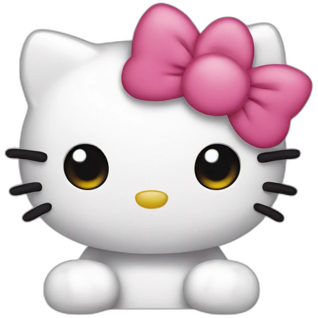 Hello kitty emoji