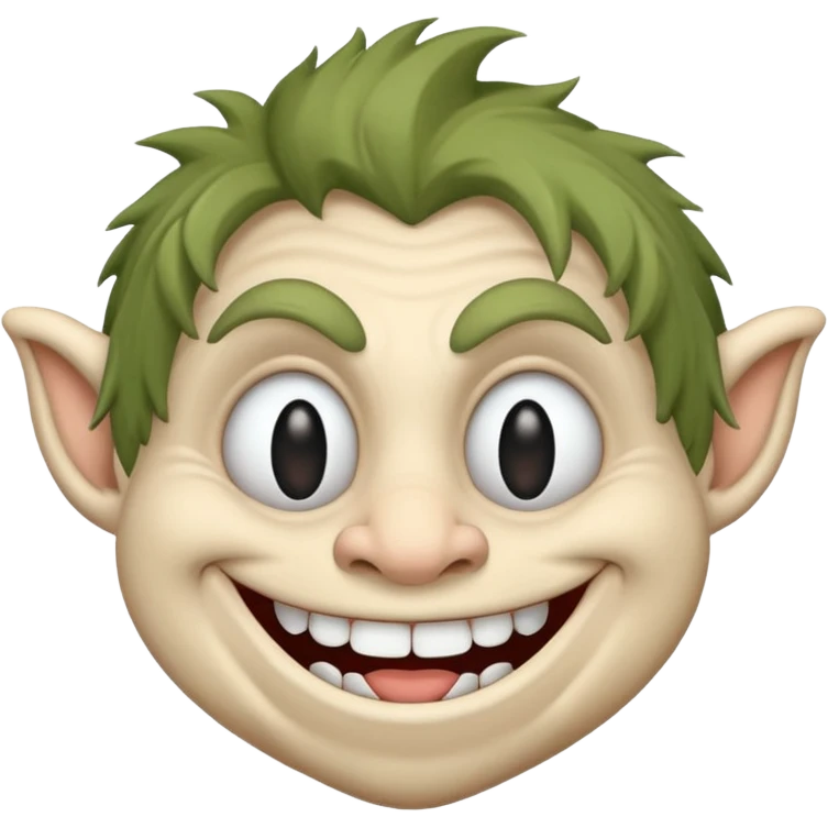 Troll face emoji
