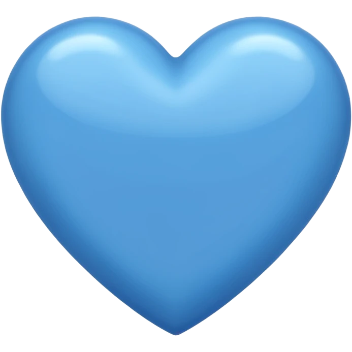 blue heart emoji