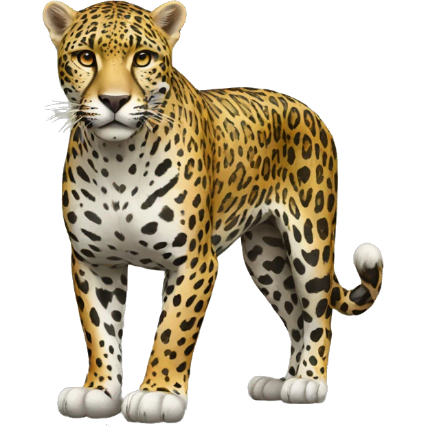 jaguar full body emoji