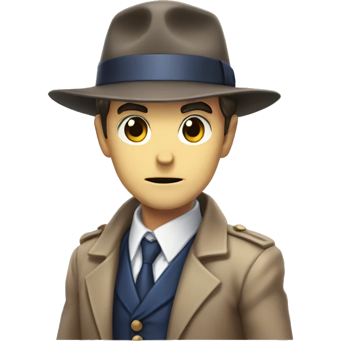 Detective Dick Gumsh Ace Attorney emoji