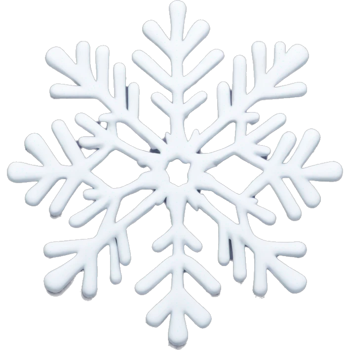 Christmas tee snowflake emoji