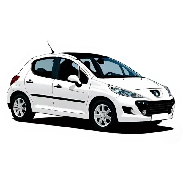 peugeot 207 white emoji