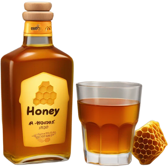 Honey whiskey  emoji