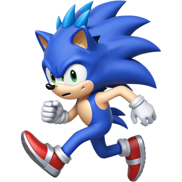 Sonic the hedgehog emoji