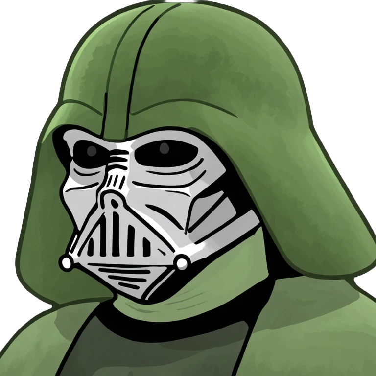 Jesus as earth vader emoji