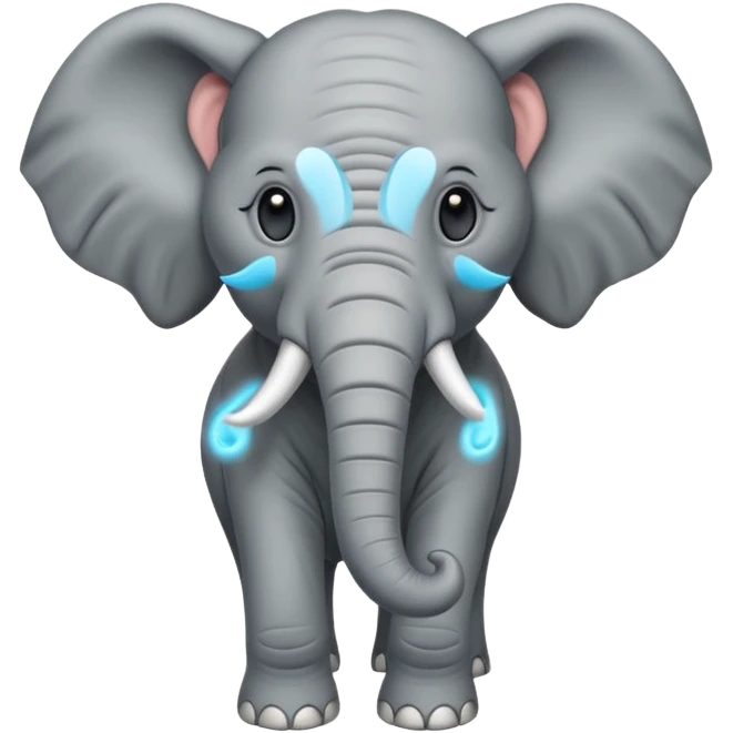 elephant aur giffre hybride emoji