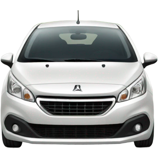 Small, cheap car peugot emoji