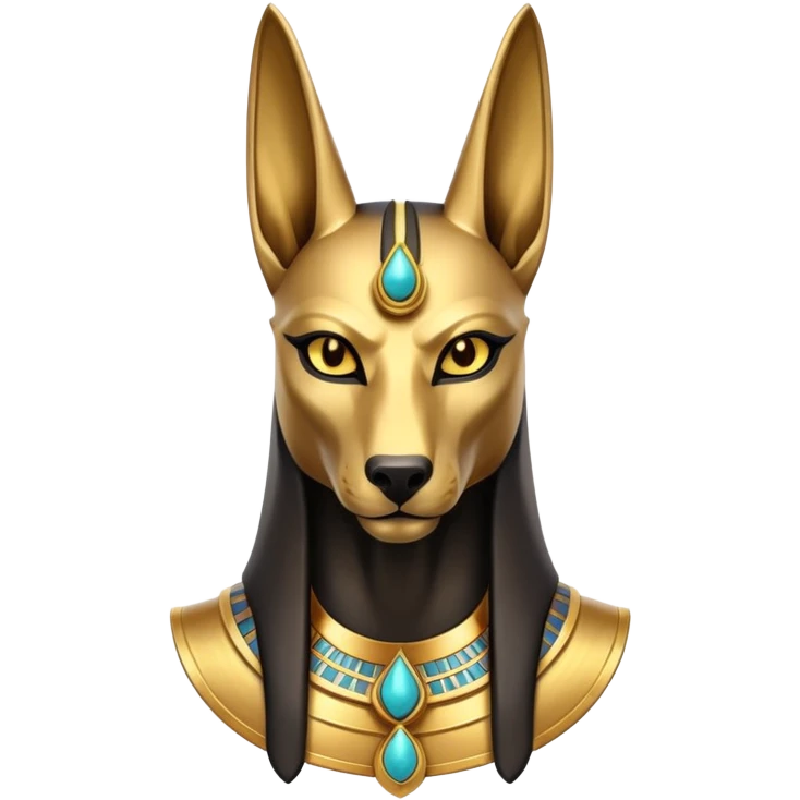 Anubis, Egyptian god with jackal head emoji