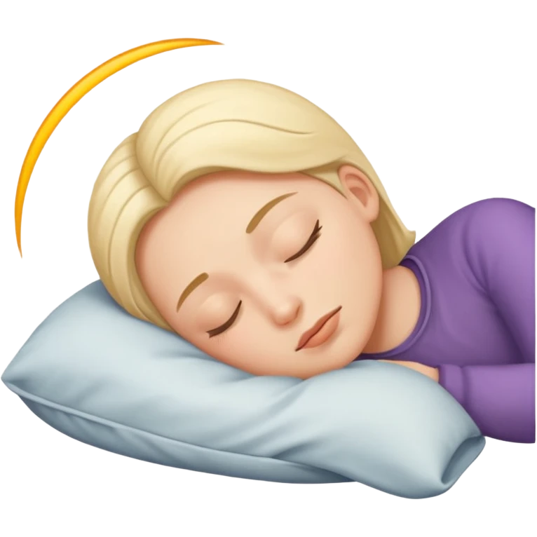 Person sleeping emoji