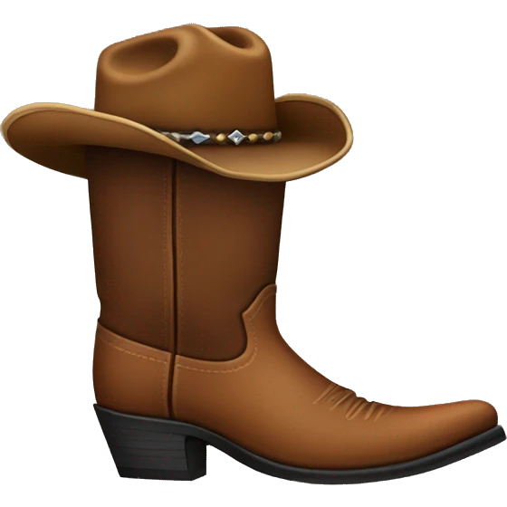 Cowboy boots  emoji