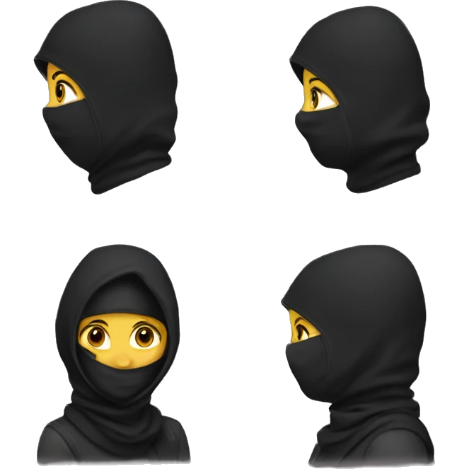 balaclava girl emoji