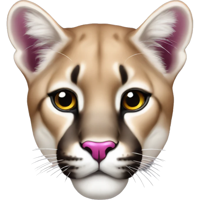 magenta nose puma emoji