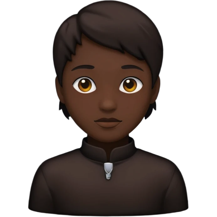 silueta negra persona emoji
