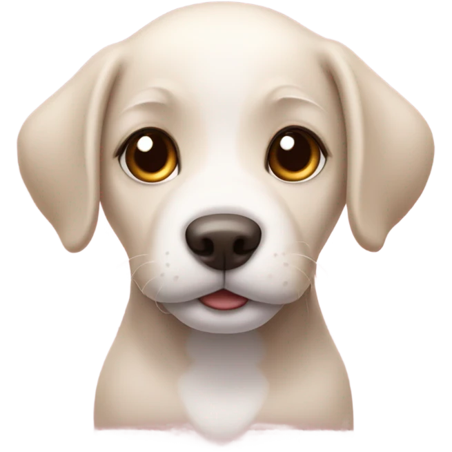 heart shaped puppy emoji