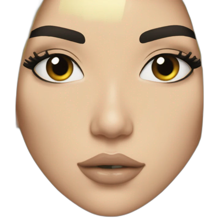 dua lipa blond emoji