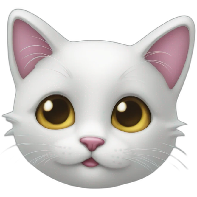 Fleur bisous chat emoji