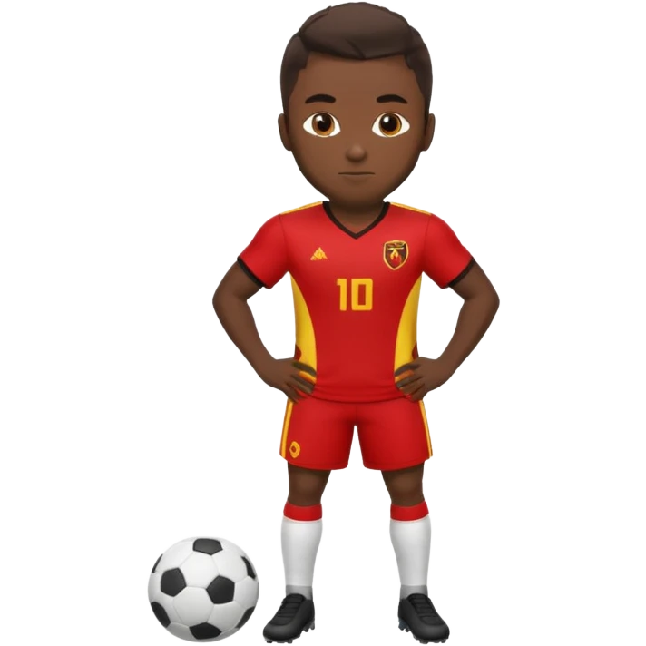 Angola 🇦🇴  joueur de foot  emoji