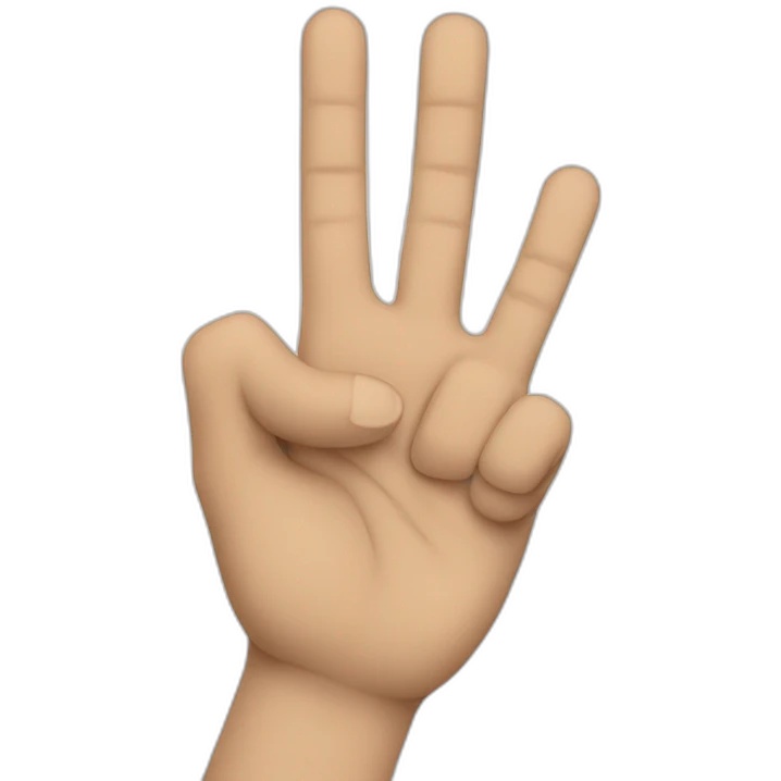 hands Sign of rock-n-roll emoji