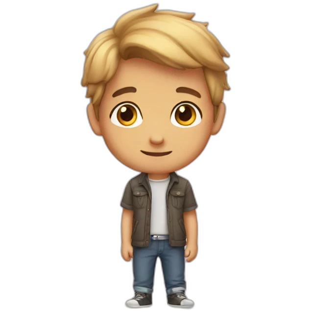 Cute boy emoji