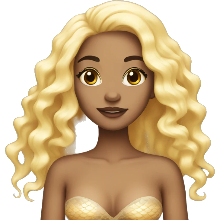 Mermaid light skin  emoji